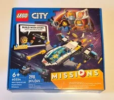 LEGO City Mars Spacecraft Exploration Missions 60354 Toy Building Set - New Open