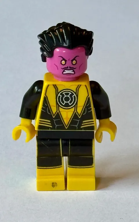 Lego DC Super Heroes Sinestro Minifigure Used From Set 76025 Justice League.