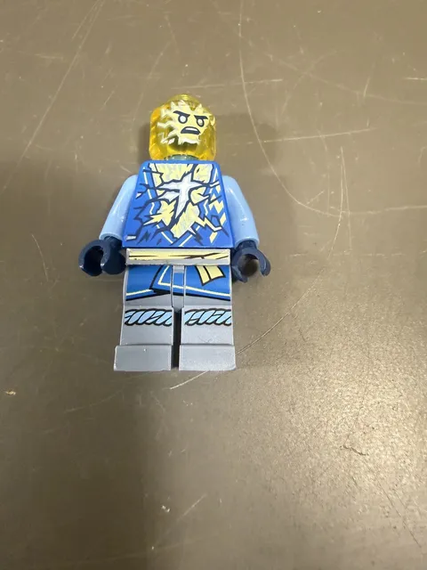 LEGO Ninjago Jay Energy Possession Minifigure Translucent Yellow Head Lightning
