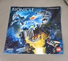 Lego Bionicle Gadunka 8922 Illustrated English Instruction Manual Booklet 2007