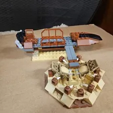 LEGO Star Wars: Jabba's Sail Barge (6210) - Skiff And Sarlac Pit As Seen
