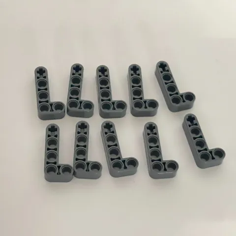 Lego 32140 Dark Gray Replacement Parts Pieces Lot of 10