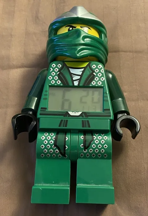 LEGO Ninjago Lloyd 2012 ZX Rise of the Snakes 9” Digital LCD Alarm Clock  
