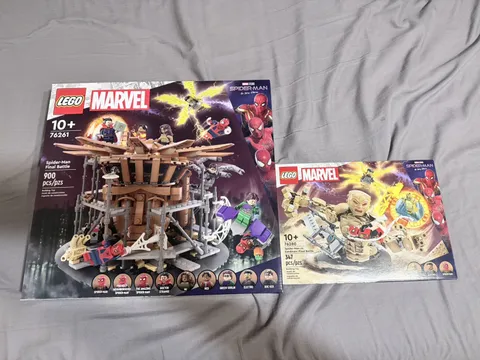 LEGO Spider-Man No Way Home: Final Battle 76261 w/ Expansion 76280 NIB/Sealed