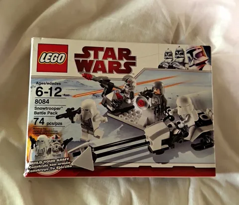LEGO Star Wars 8084 Snowtrooper Battle Pack Illustrated Manual Booklet English