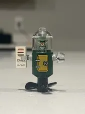 Lego Plankton (bob027) Minifigure - SpongeBob SquarePants 3815 Secret Recipe 4b