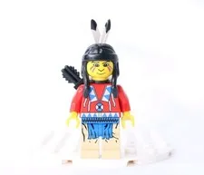 LEGO Native American Minifigure Red Shirt Western 6748 6766 6763
