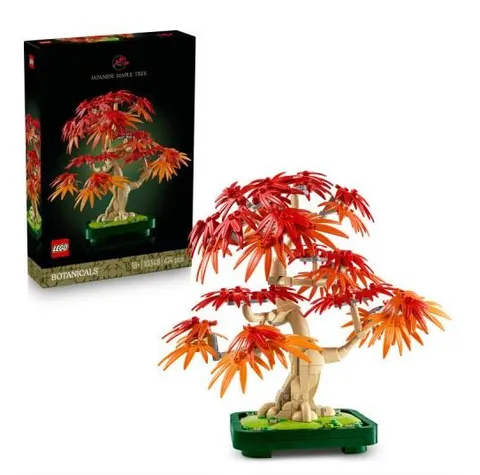 LEGO Japanese Maple Bonsai Tree 10348 Botanical Collection Decor Japan