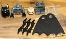 Lego Batman Black Suit Black Mask bat024 7884 7886 7888 9.5/10 Condition