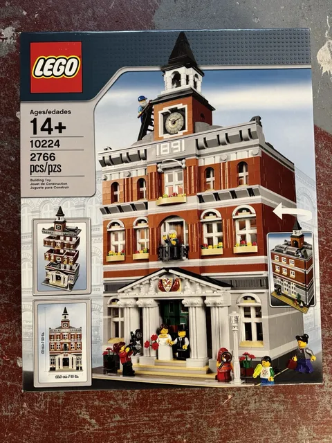 LEGO Creator Expert 10224 Town Hall Modular Buildings 2766pcs 14+ Modular