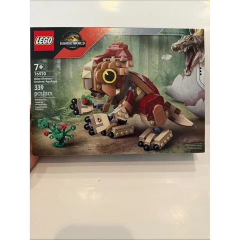 NWT LEGO Jurassic World Baby Dinosaur Dolores Aquilips Building Set