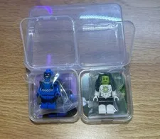 LEGO DC Obsidian & Jade Custom Minifigure By 80s & Pickle Rare