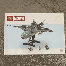Lego Marvel 76248 Avengers Quinjet Instruction Booklet Manual Only
