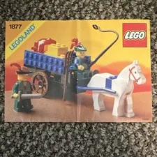 LEGO LEGOLAND 1877 Instruction Manual Booklet Illustrated MPN 120132