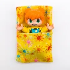 LEGO DUPLO bedding sleeping bag duvet pillow yellow colorful sun sleepbag13