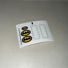 Lego Batman Original Sticker Sheet The Batboat: Hunt for Killer Croc Set 7780