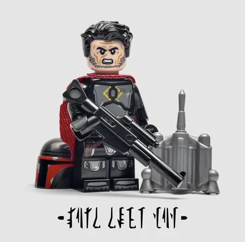 LEGO Star Wars GCC Last True Man Black Alt Version / Brickdaddy Mafigures LC USA