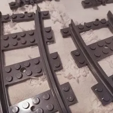 ​LEGO City Train Track Lot 67pc - 24 Straight, 18 Curved, 2 Switches, 23 Flex