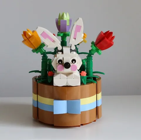 LEGO 40587 Easter Basket *Complete *NO Manual *NO Box* GWP Adult Owned