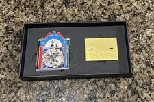 LEGO Harry Potter Weasley Clock Spinning Display Metal GWP New in Box