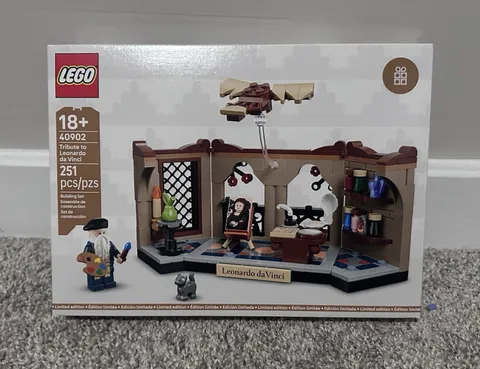 LEGO Limited Edition Tribute to Leonardo da Vinci 40902 18+ 251 pcs
