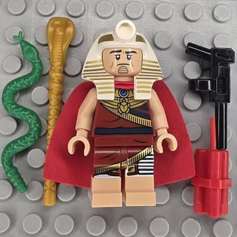 Lego DC Super Heroes Collectible Minifigure COLTLBM19 King Tut Series 1