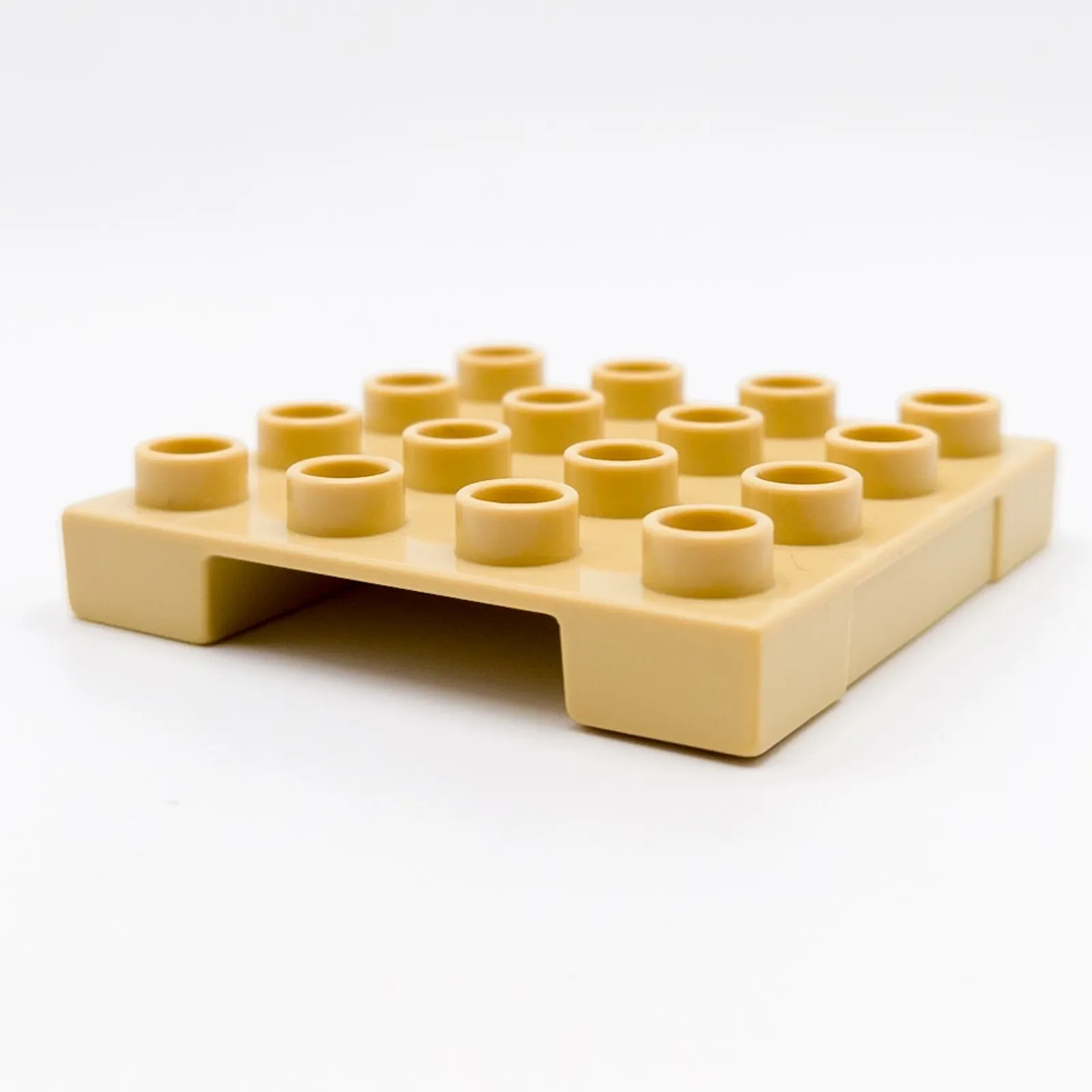 LEGO DUPLO Pallet 4x4 Transport Warehouse Forklift Carrier Beige 47415