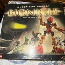 LEGO 31390 Bionicle Adventure Game COMPLETE RoseArt 2001 Family Kids