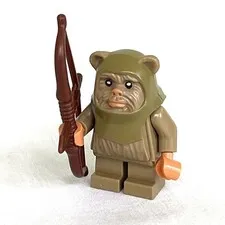 LEGO Star Wars Minifigure - Ewok Warrior (sw0508) 10236 75097 Village UCS