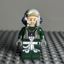 LEGO Star Wars Rebel A-Wing Pilot Minifigure (75003) sw0437 - 3H