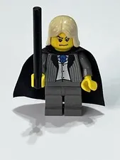 Lego Lucius Malfoy Figure With Wand from Harry Potter Set 4731