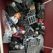 LEGO Man of Steel Black Hole Escape Mixed Lot Bricks W/ All Minifigs and Pieces