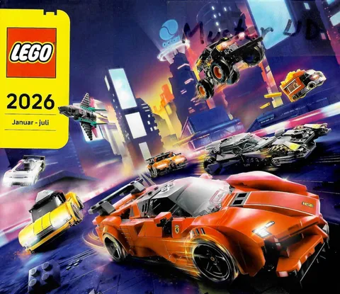 New catalogue January-July 2026 LEGO® Denmark current brochure 1st Hj Danish