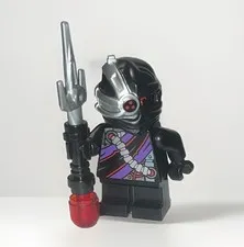 ✅ LEGO Ninjago Minifigure: Mindroid NJO0098 (njo098) And Weapon