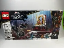 LEGO 76213 Marvel Black Panther Wakanda Forever: King Namor’s Throne Room NEW