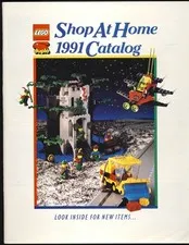 1991 LEGO Shop At Home DUPLO CATALOG Castle Forestmen's River Fortress" COVER