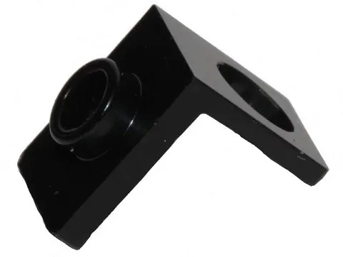 Lego New Black Minifig Neck RING BRACKET Back Stud Thick Back Part 28974 D24