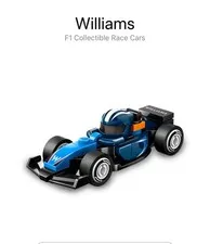 LEGO Formula F1 Collectible Race Car 71049 - Williams