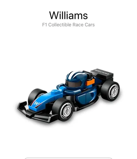 LEGO Formula F1 Collectible Race Car 71049 - Williams