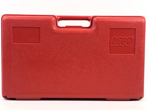 Vintage LEGO Storage Case 80's Carrying Case Box Bin Large Red USA Made