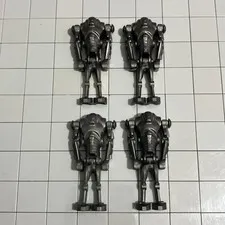 Lego Star Wars Super Battle Droid Pearl Dark Gray Lot Of 4 F5 71