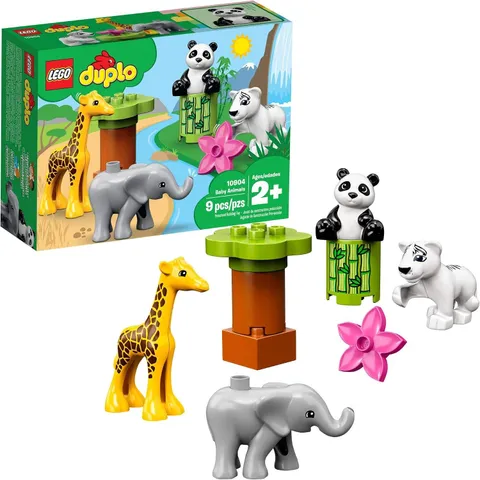 LEGO DUPLO: Baby Animals Town (10904) Tiger Elephant Giraffe Panda
