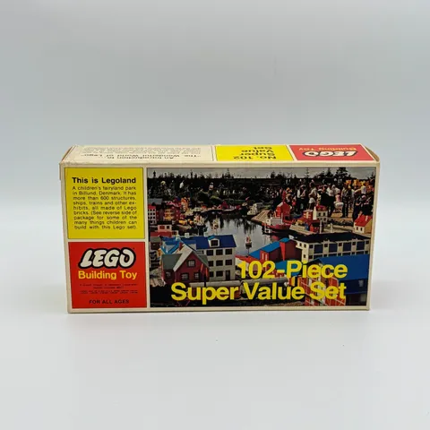 1969 Lego 'Super Value Set', manufactured by Samsonite, incomplete (see image 3)