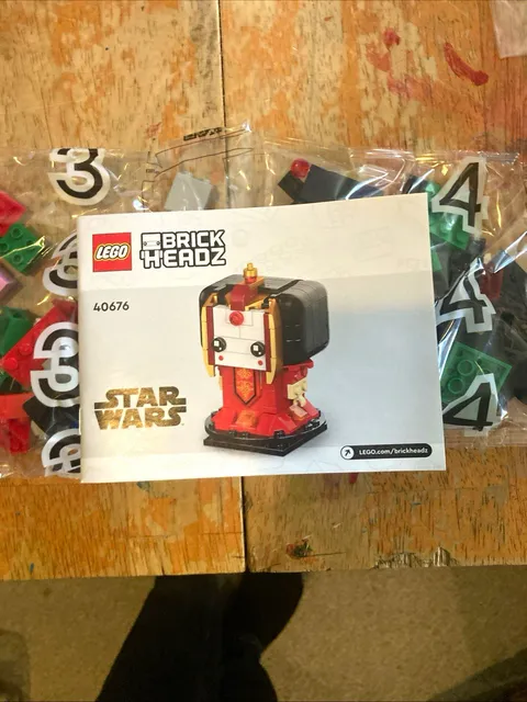 LEGO BrickHeadz Star Wars 40676 The Phantom Menace Queen Amidala and JAR JAR