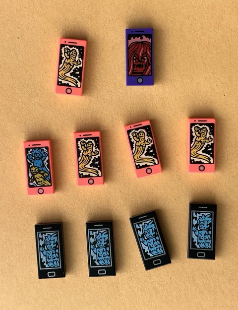 Lego Hidden Side Phones Smartphones (10 Qty)