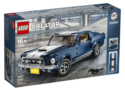 New LEGO 10265 Creator Expert Ford Mustang 1967 GT Fastback Rare Sealed