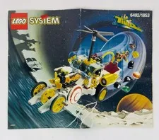 Lego Time Cruisers Hypno Cruiser (6492) Instruction Booklet Only
