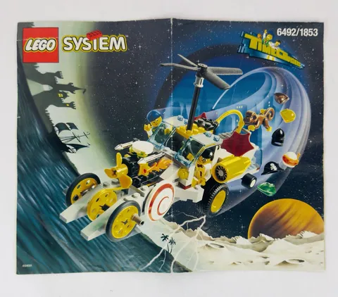 Lego Time Cruisers Hypno Cruiser (6492) Instruction Booklet Only