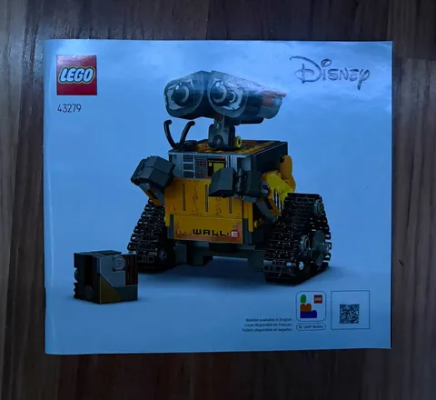 LEGO Disney WALL-E and EVE. Does not include other instruction in set.