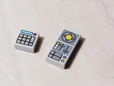New LEGO Remote Calculator Busy Life Set School Gear drone Controls Computer
